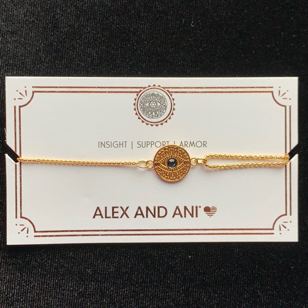 Alex and Ani Gold Plated Bracelet